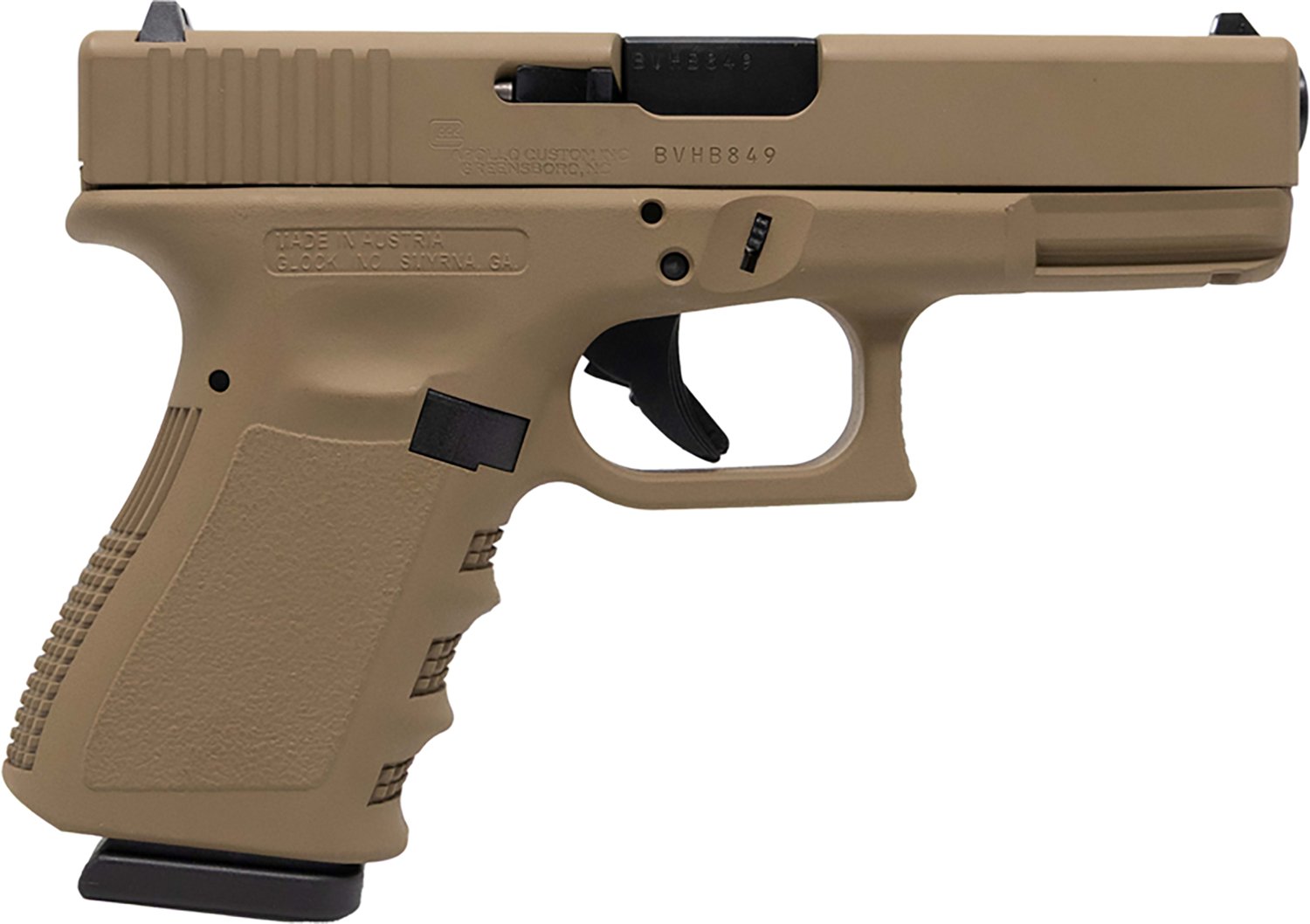 GLOCK 19 Gen 3 9mm Striker-Fired Pistol