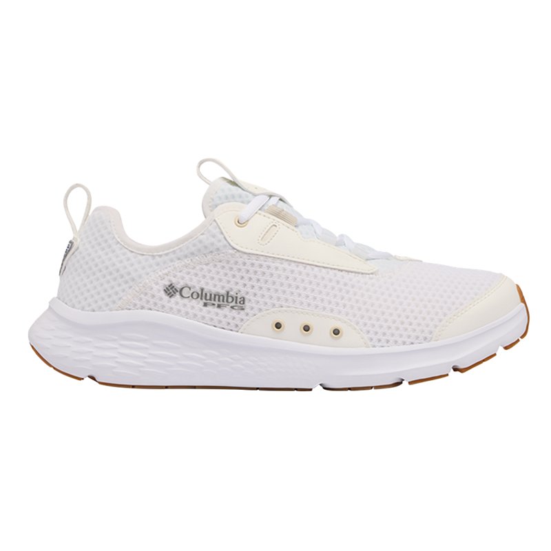 Columbia Castback PFG Water Shoes for Men - White/Stone
