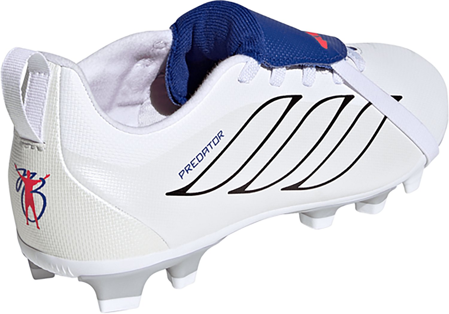 adidas Kids' Predator Club FT EL Firm-Ground/Multi-Ground Soccer Cleats - view number 4