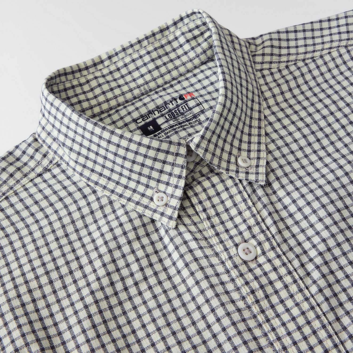 Carhartt Men's FR Force Sun Defender Long Sleeve Plaid Shirt - view number 2