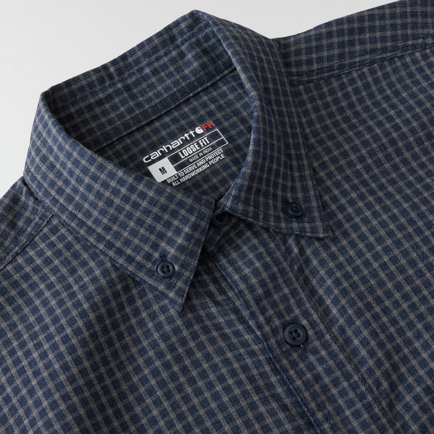 Carhartt Men's FR Force Sun Defender Long Sleeve Plaid Shirt - view number 2