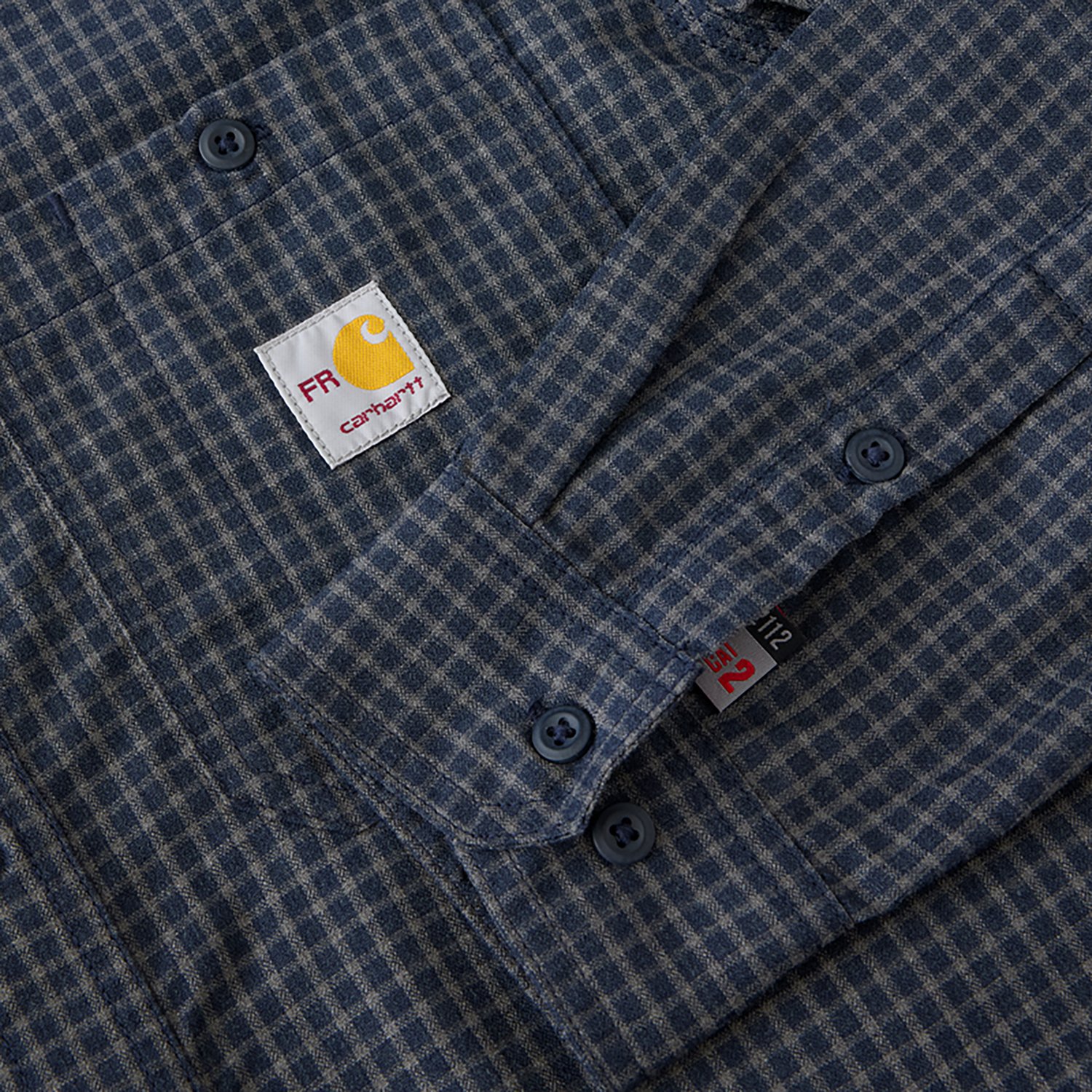 Carhartt Men's FR Force Sun Defender Long Sleeve Plaid Shirt - view number 3