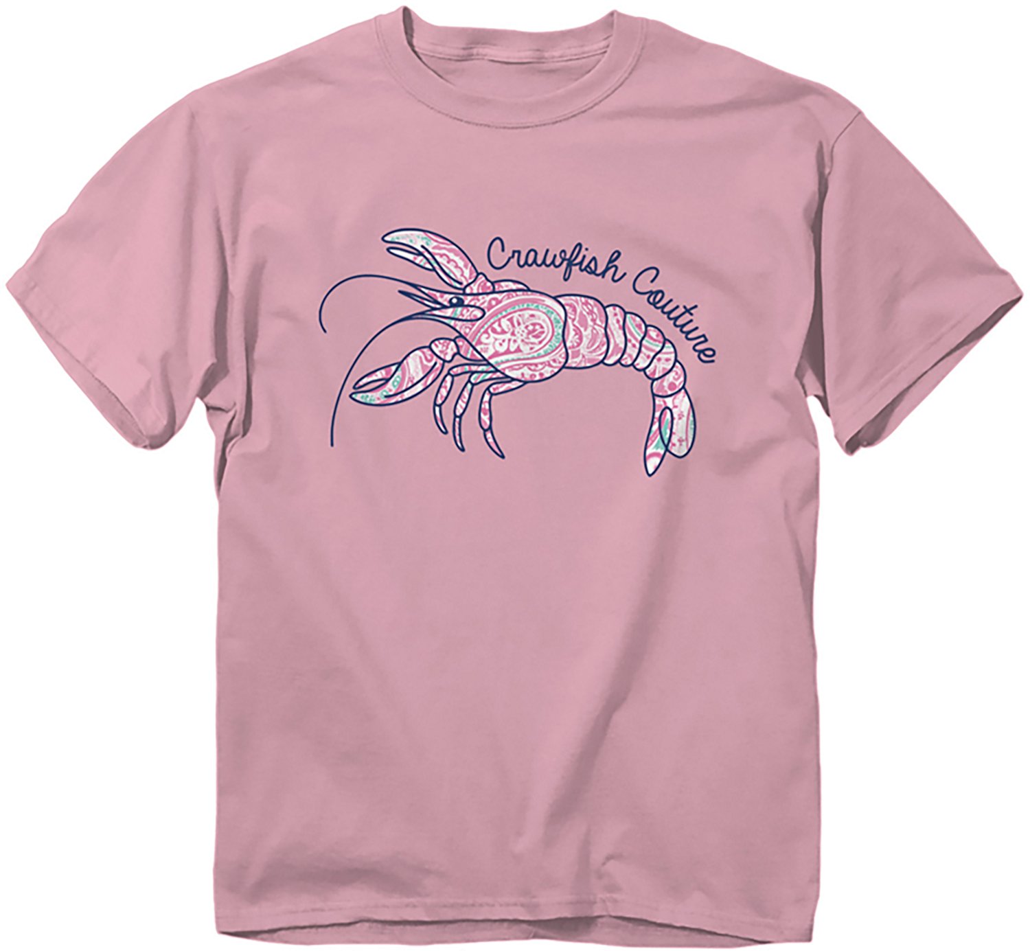 Academy Sports + Outdoors Women's Paisley Crawfish T-shirt