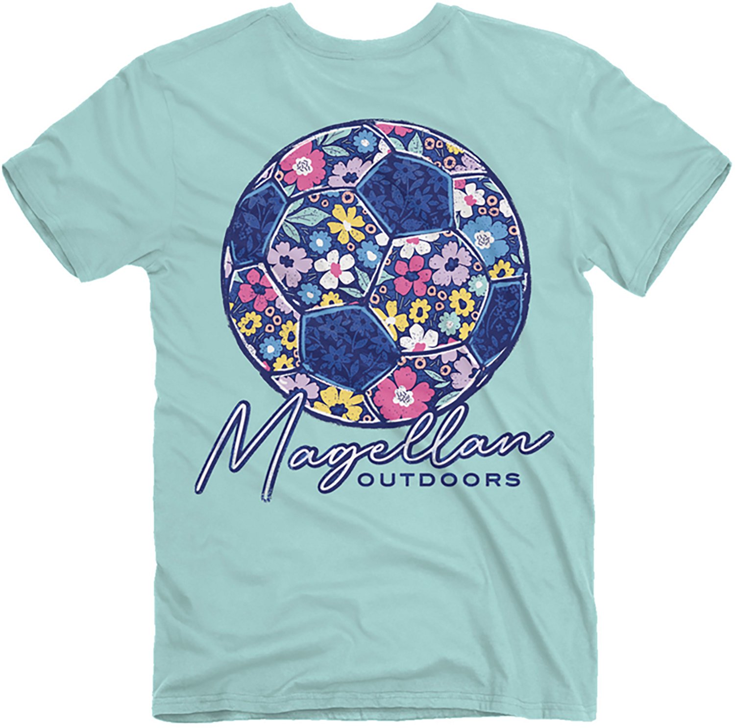 Magellan Outdoors Women's Floral Soccer T-shirt