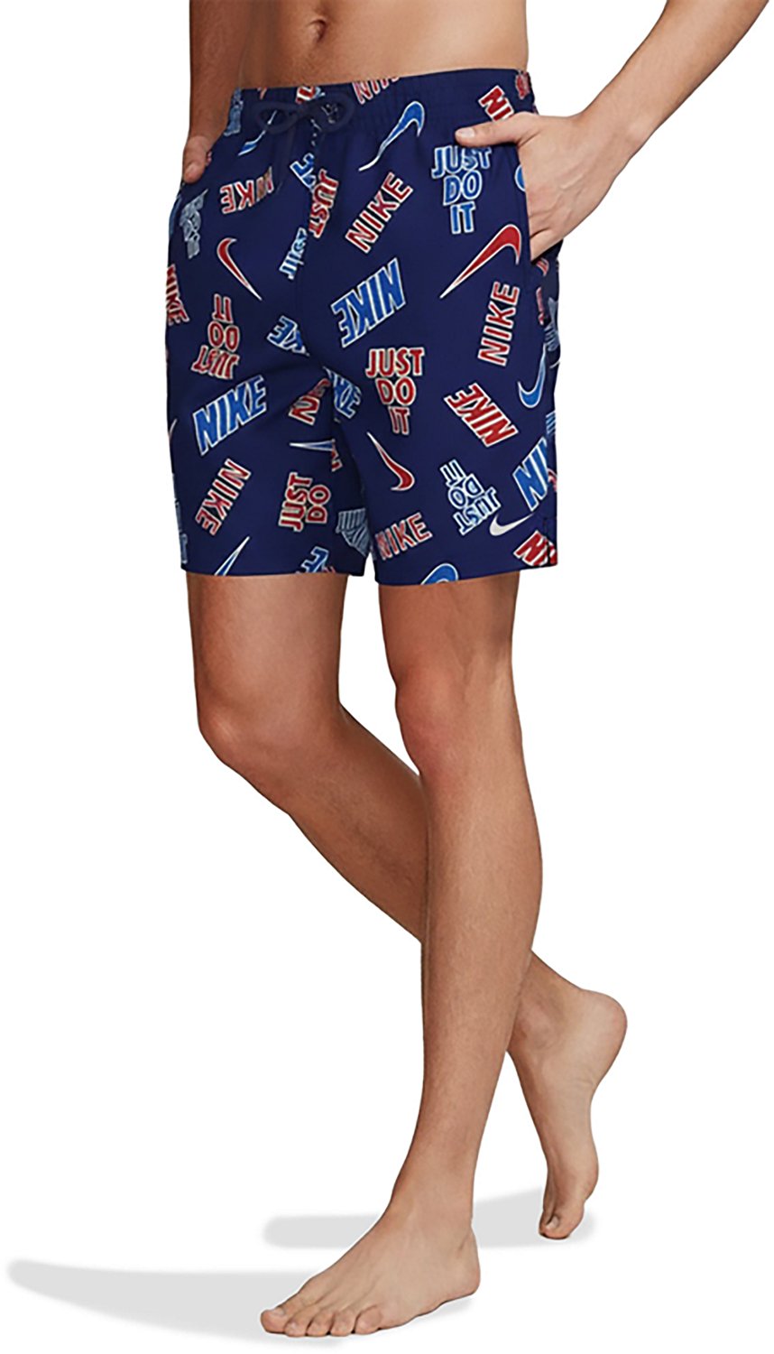 Nike Men’s Breaker Multi Print Volley Swim Shorts 7 in - view number 3