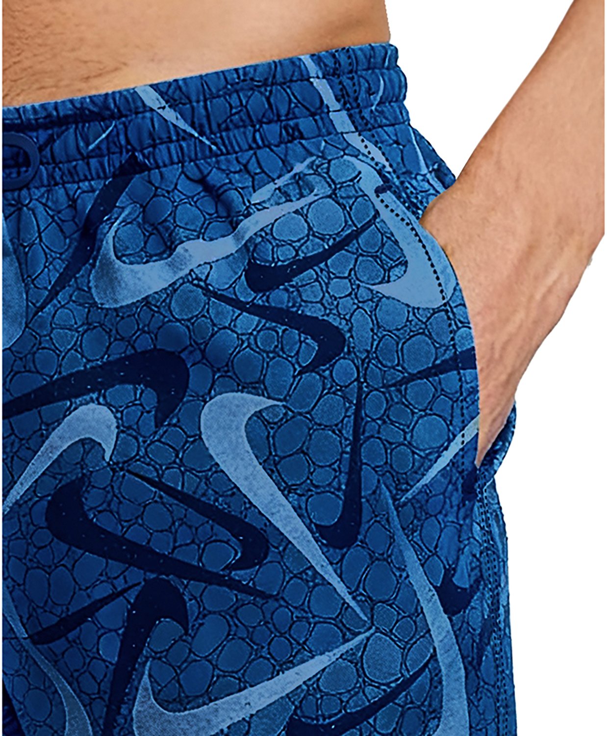 Nike Men’s Breaker Multi Print Volley Swim Shorts 7 in - view number 4
