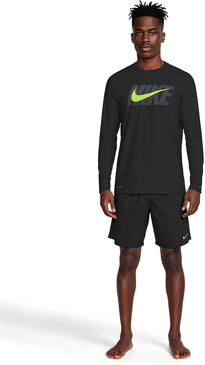 Nike Men’s Block Swoosh Over Long Sleeve Hydroguard - view number 3