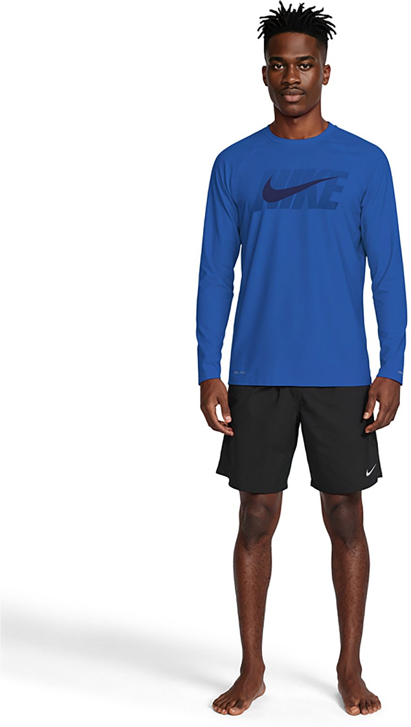 Nike Men’s Block Swoosh Over Long Sleeve Hydroguard - view number 3