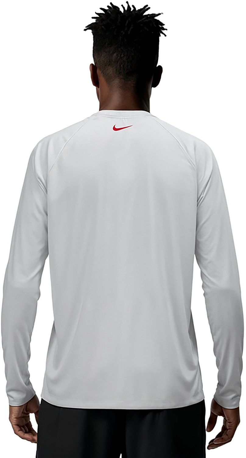 Nike Men’s Block Swoosh Over Long Sleeve Hydroguard - view number 2