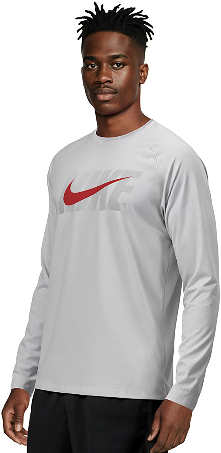Nike Men’s Block Swoosh Over Long Sleeve Hydroguard - view number 3