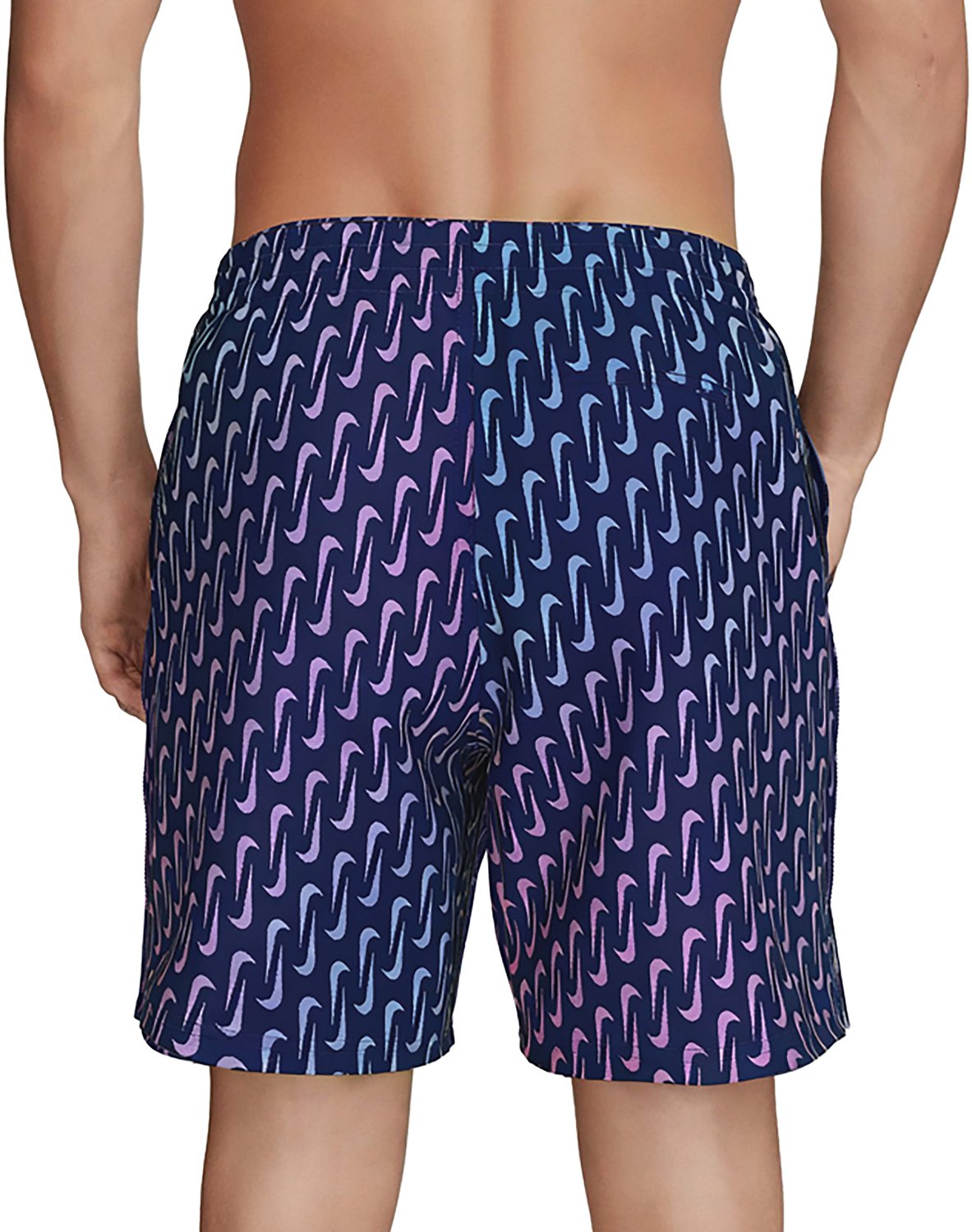 Nike Men’s Breaker Swoosh Link Volley Swim Shorts 7 in - view number 2