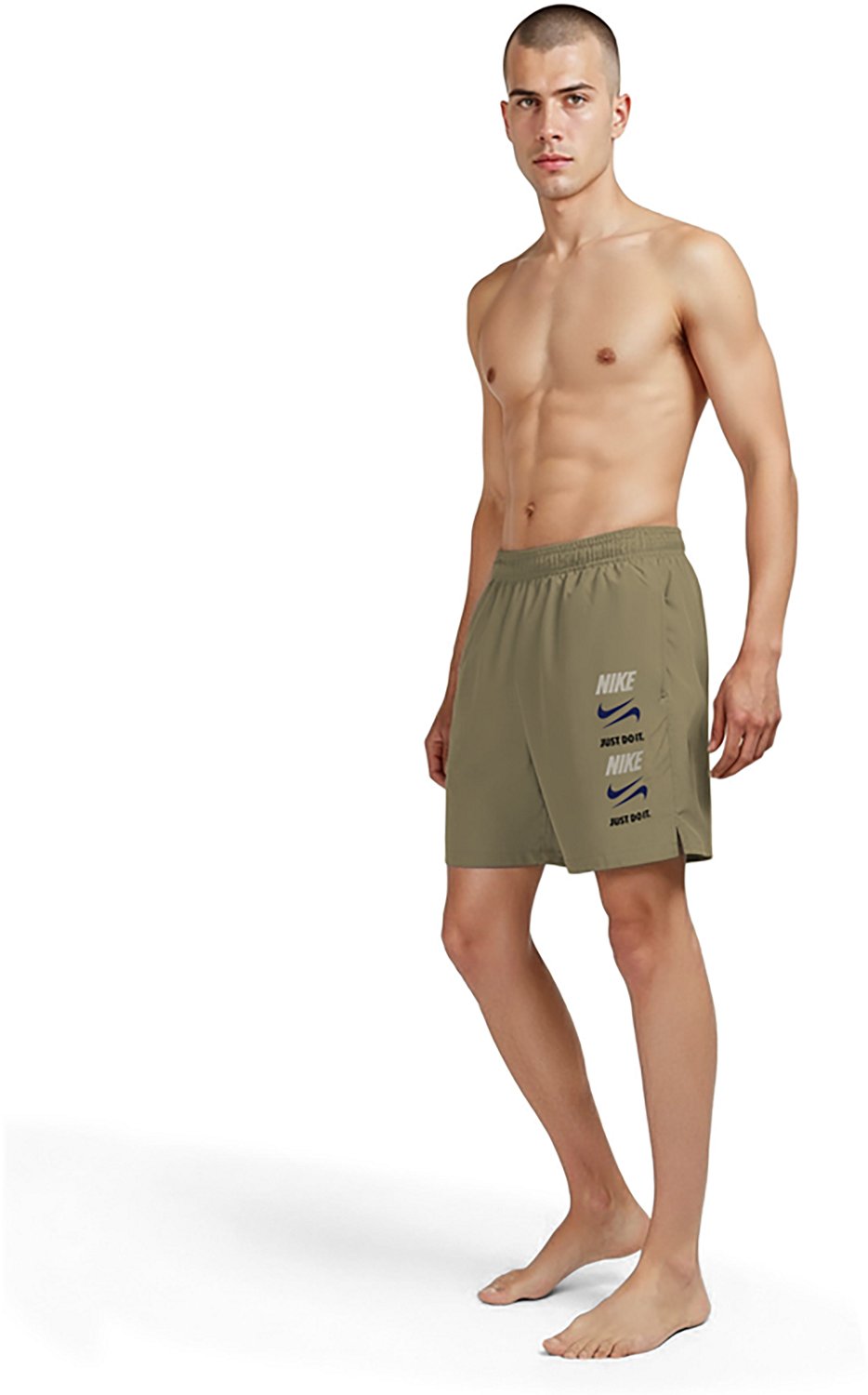 Nike Men’s Breaker Stacked Volley Swim Shorts 7 in - view number 2