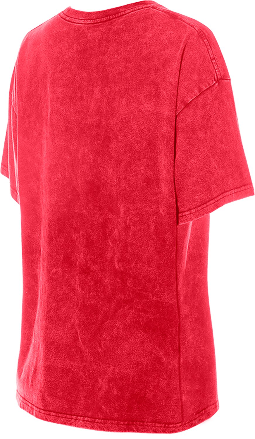 New Era Women's Houston Rockets Distressed Oversized Short Sleeve T-shirt - view number 4