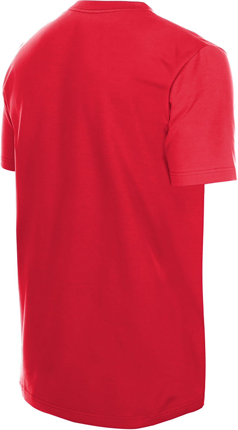New Era Men's Houston Rockets Novelty Popcorn Box Short Sleeve T-shirt - view number 4