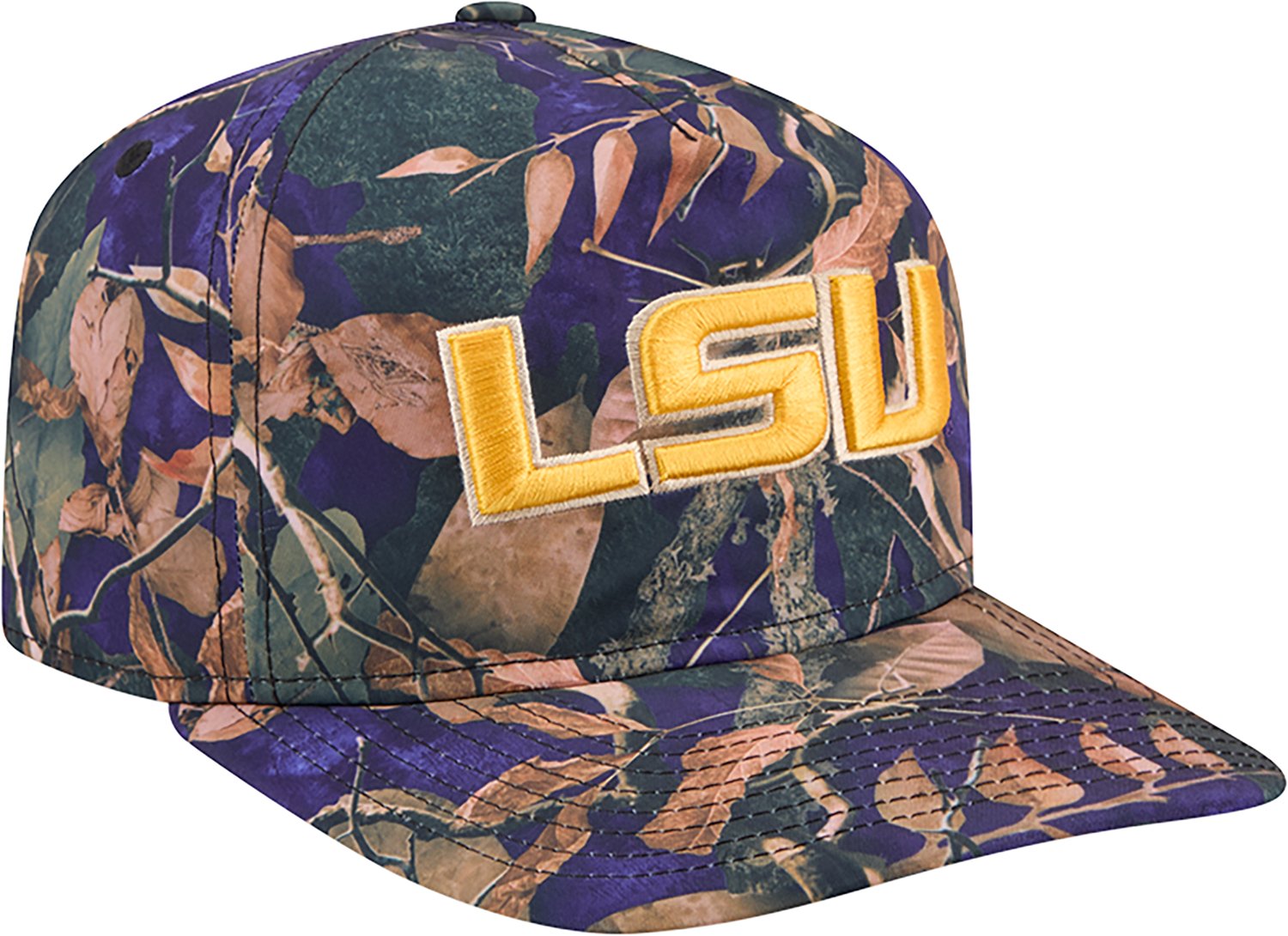 New Era Men's Louisiana State University Leaves 19TWENTY Cap - view number 3