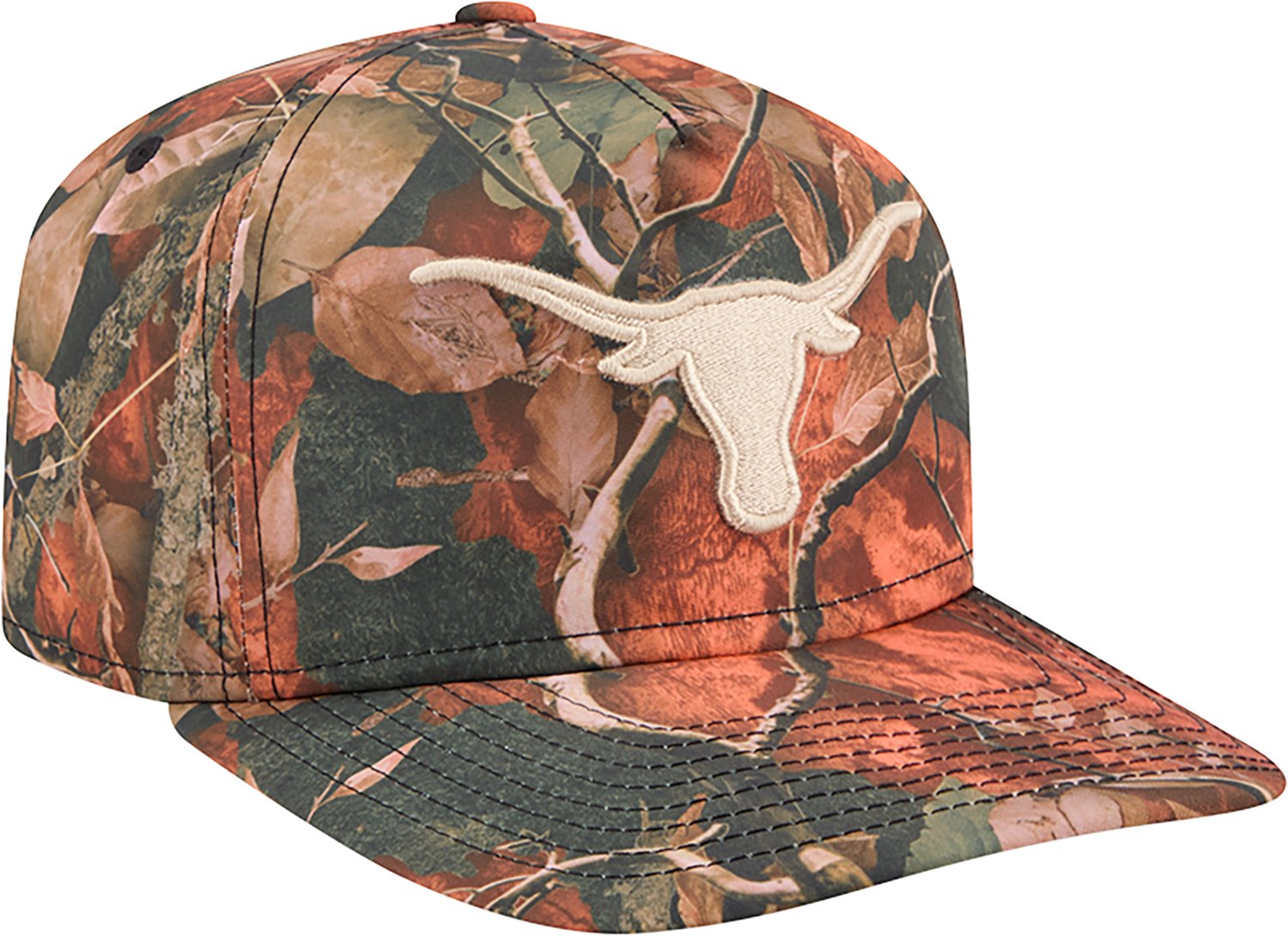 New Era Men's University of Texas Leaves 19TWENTY Cap - view number 3