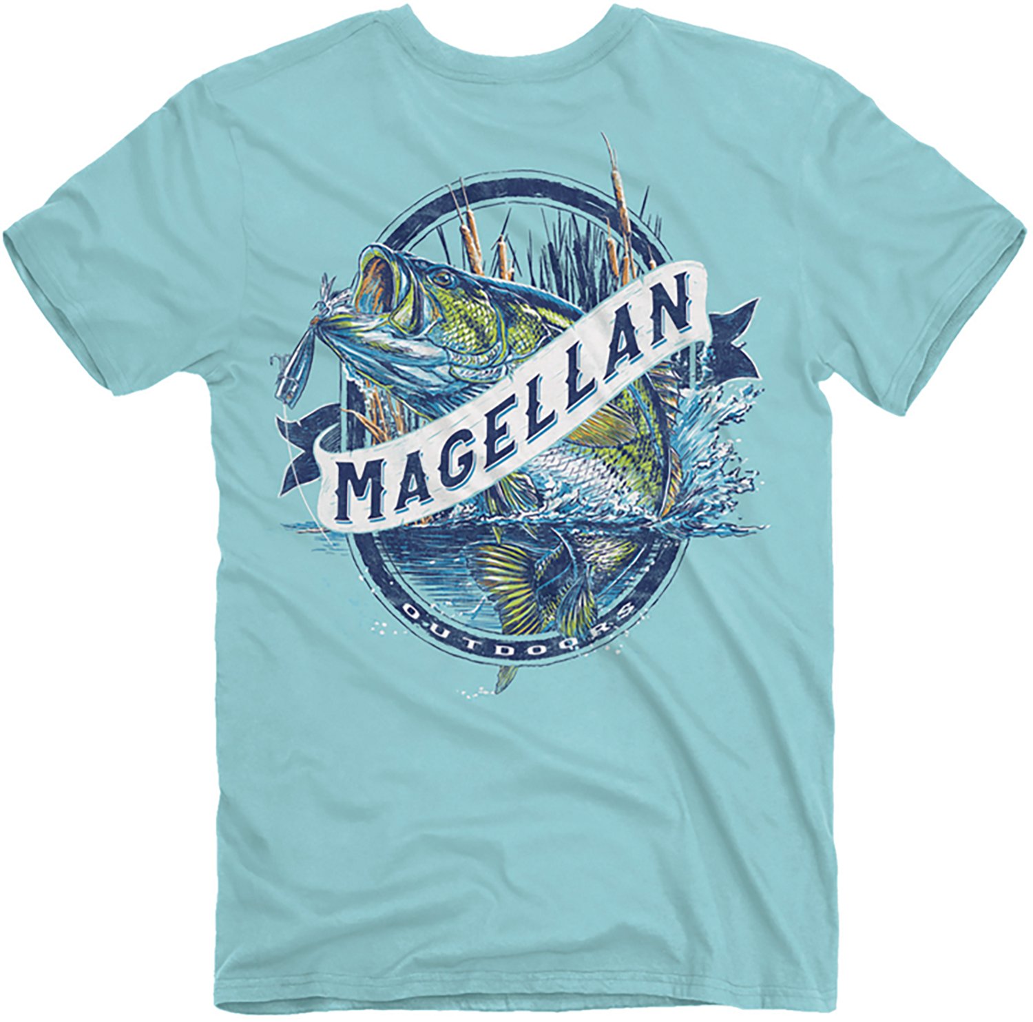 Magellan Outdoors Men's Bass Sketch Graphic T-shirt