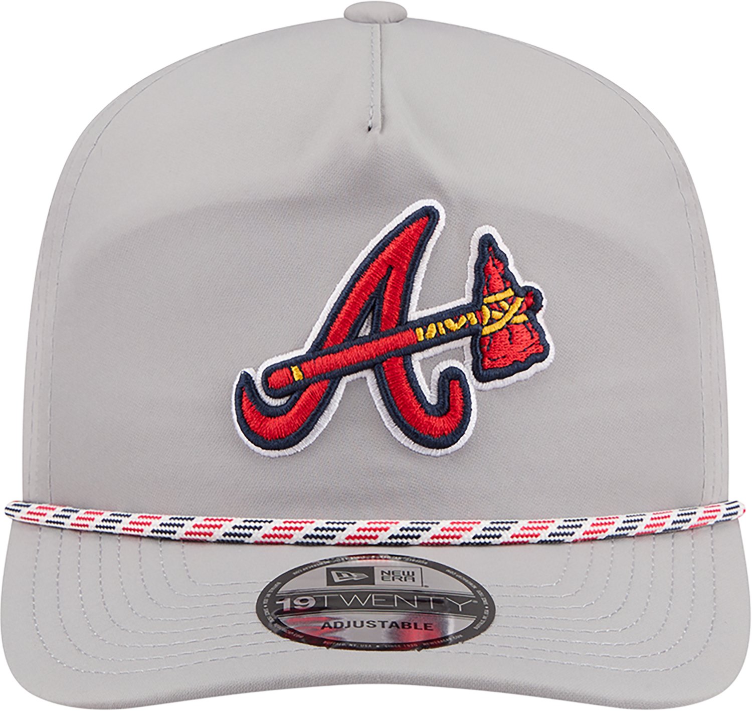New Era Men's Atlanta Braves QS 19TWENTY Snapback Cap - view number 2