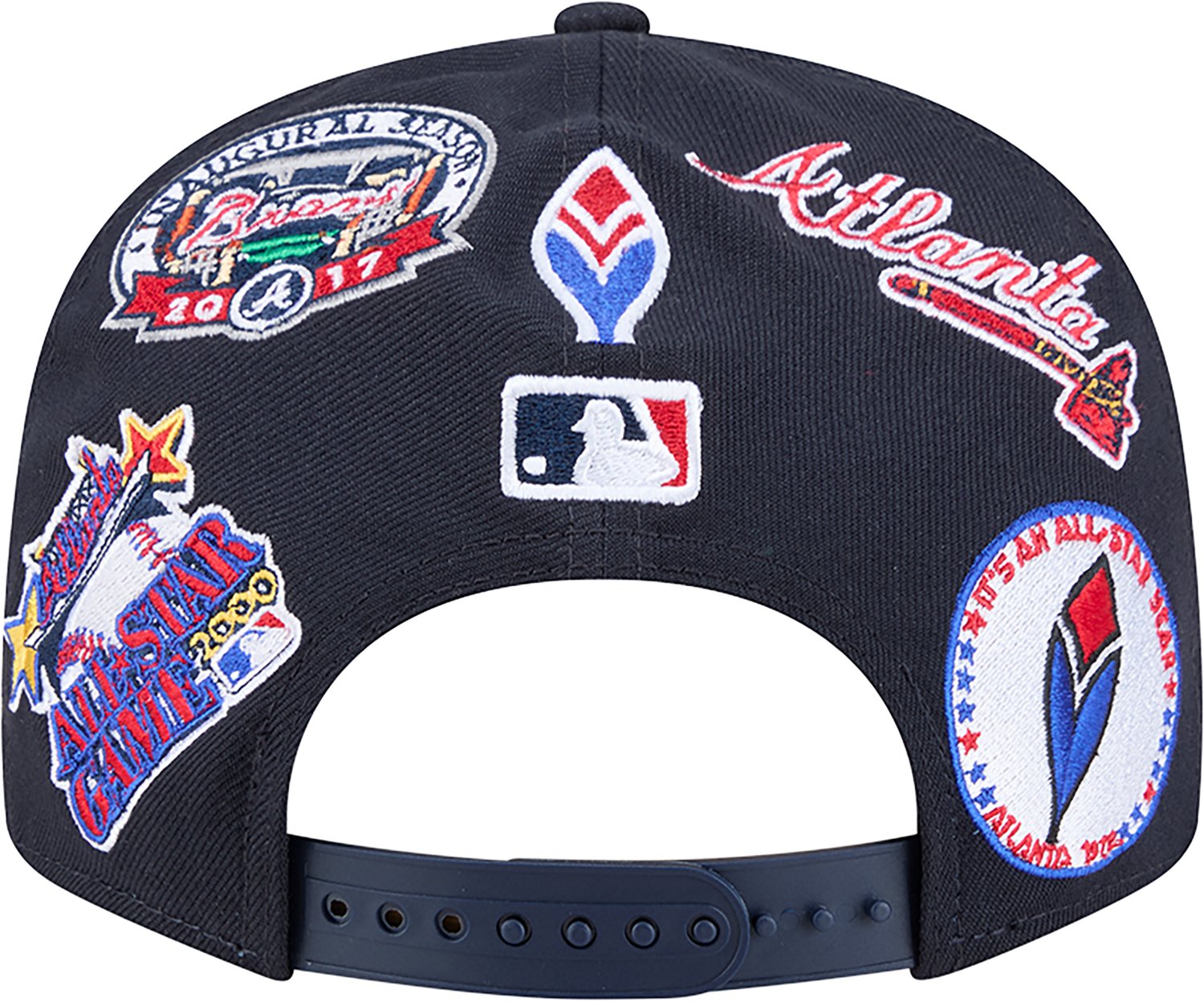 New Era Men's Atlanta Braves Allover Logo 9FIFTY Cap - view number 6