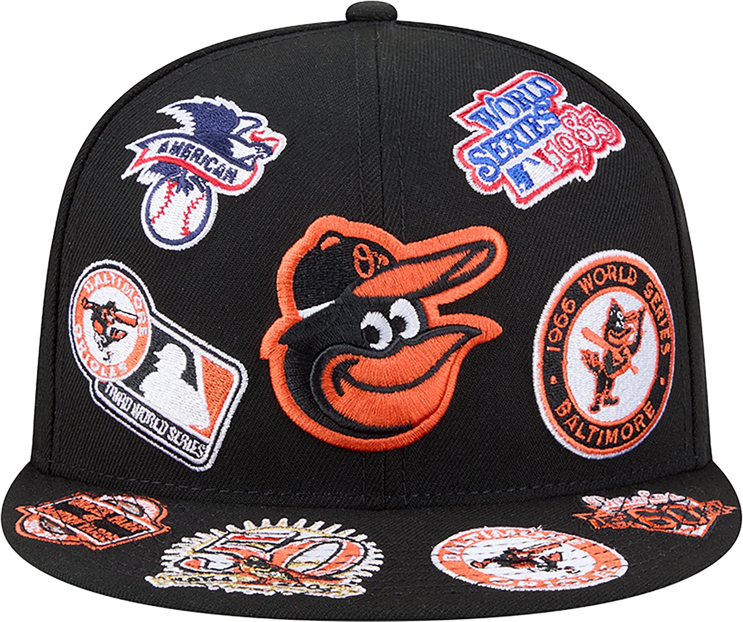 New Era Men's Baltimore Orioles Allover Logo 9FIFTY Cap - view number 2