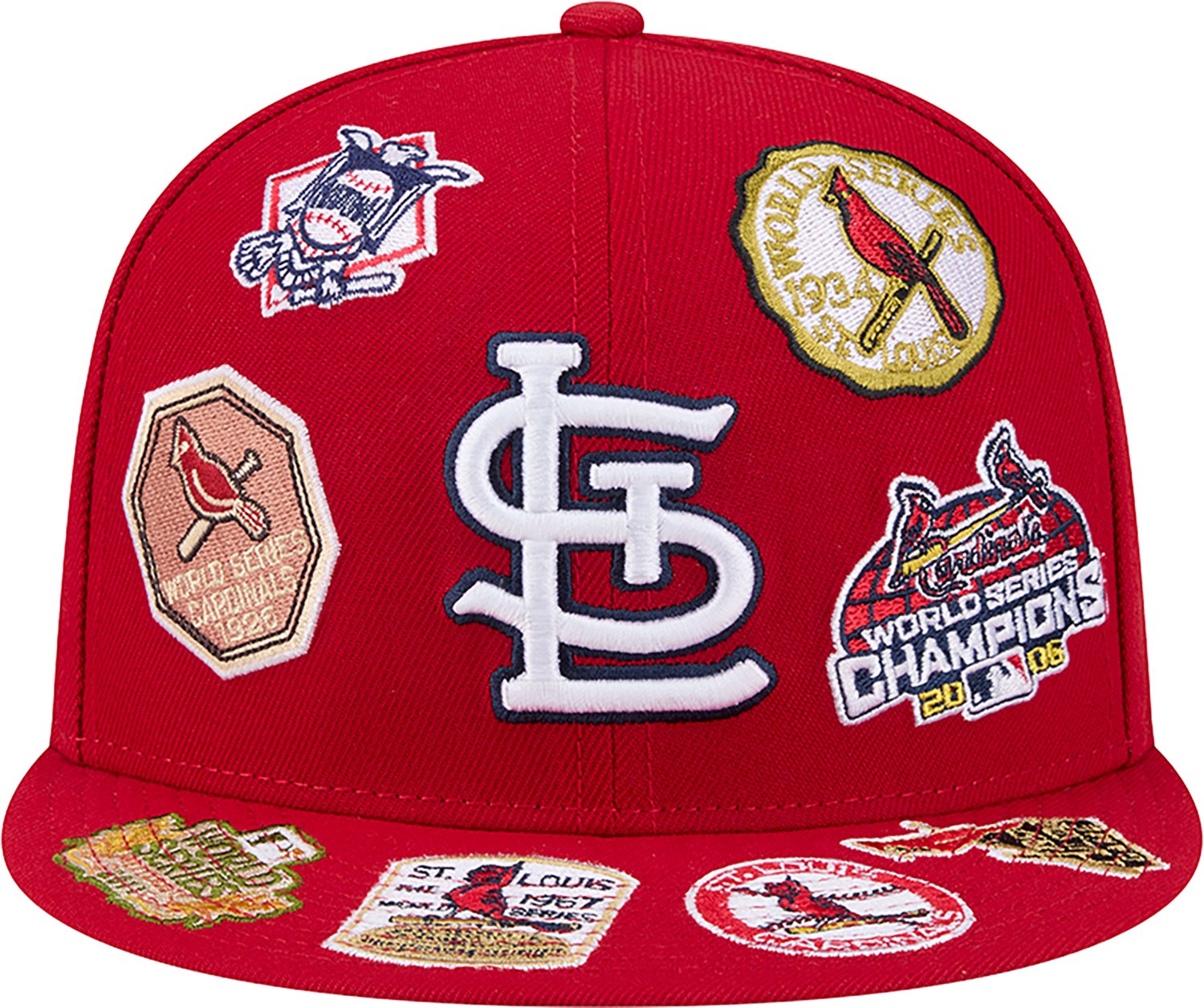 New Era Men's St. Louis Cardinals Allover Logo 9FIFTY Cap - view number 2