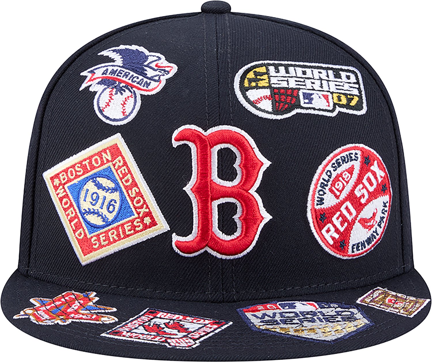 New Era Men's Boston Red Sox Allover Logo 9FIFTY Cap - view number 2