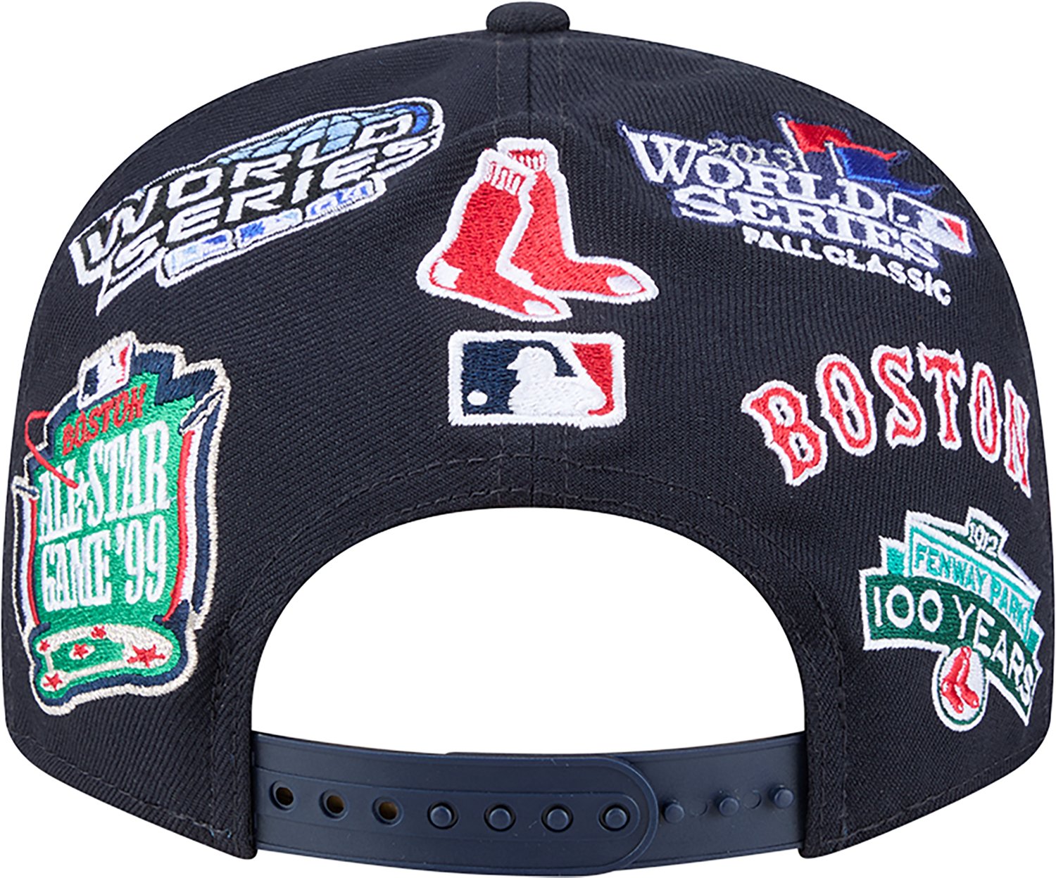 New Era Men's Boston Red Sox Allover Logo 9FIFTY Cap - view number 6