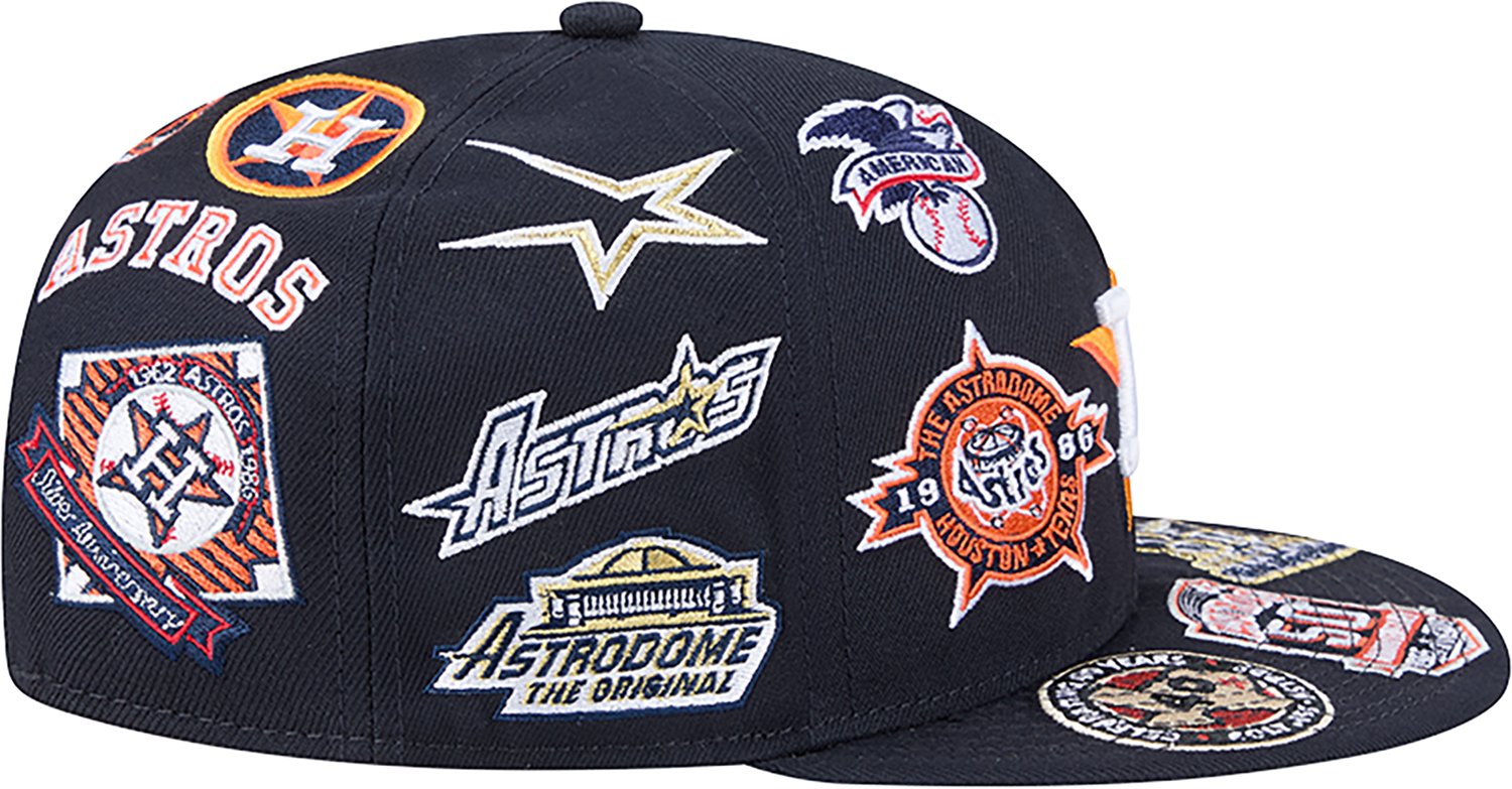 New Era Men's Houston Astros Allover Logo 9FIFTY Cap - view number 4