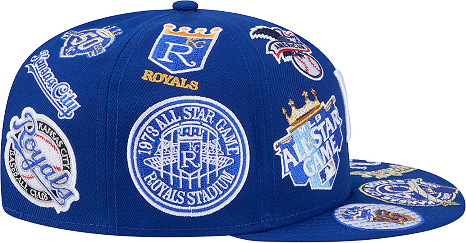 New Era Men's Kansas City Royals Allover Logo 9FIFTY Cap - view number 4