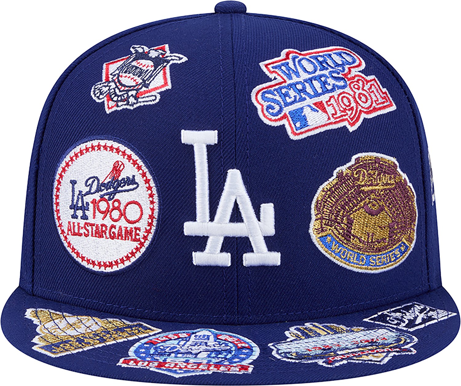 New Era Men's Los Angeles Dodgers Allover Logo 9FIFTY Cap