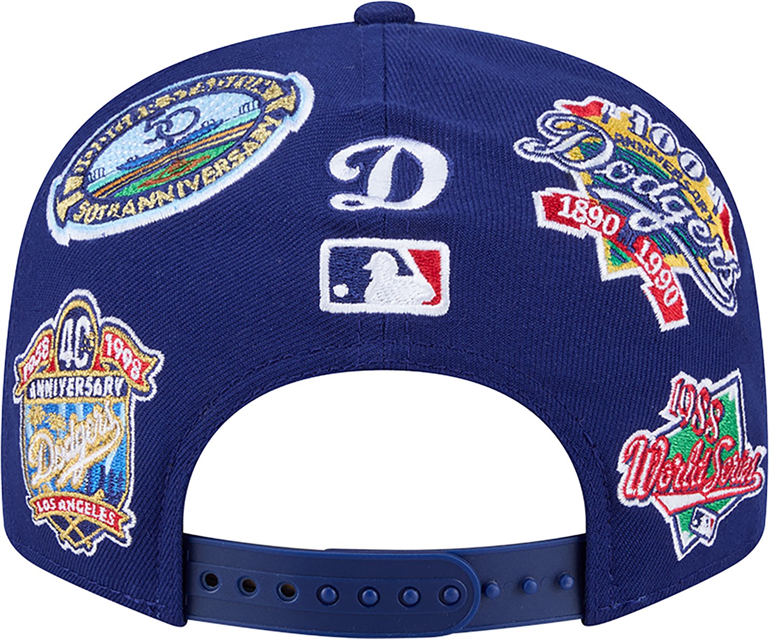 New Era Men's Los Angeles Dodgers Allover Logo 9FIFTY Cap - view number 6