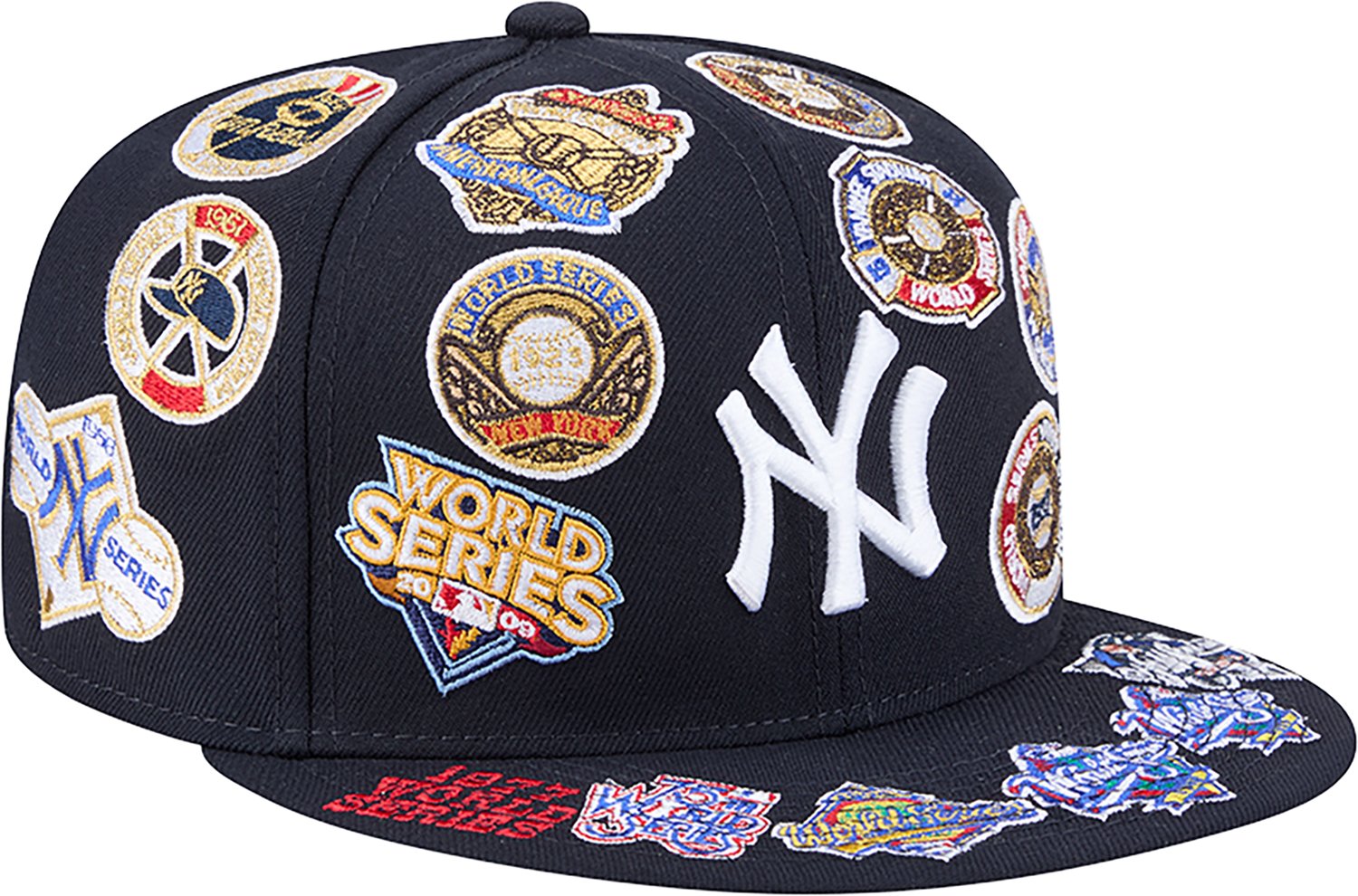 New Era Men's New York Yankees Allover Logo 9FIFTY Cap - view number 3