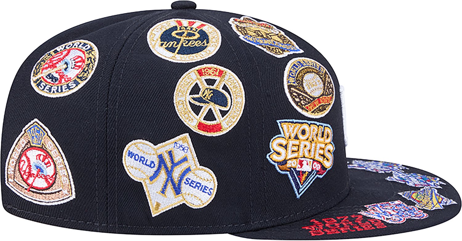 New Era Men's New York Yankees Allover Logo 9FIFTY Cap - view number 4