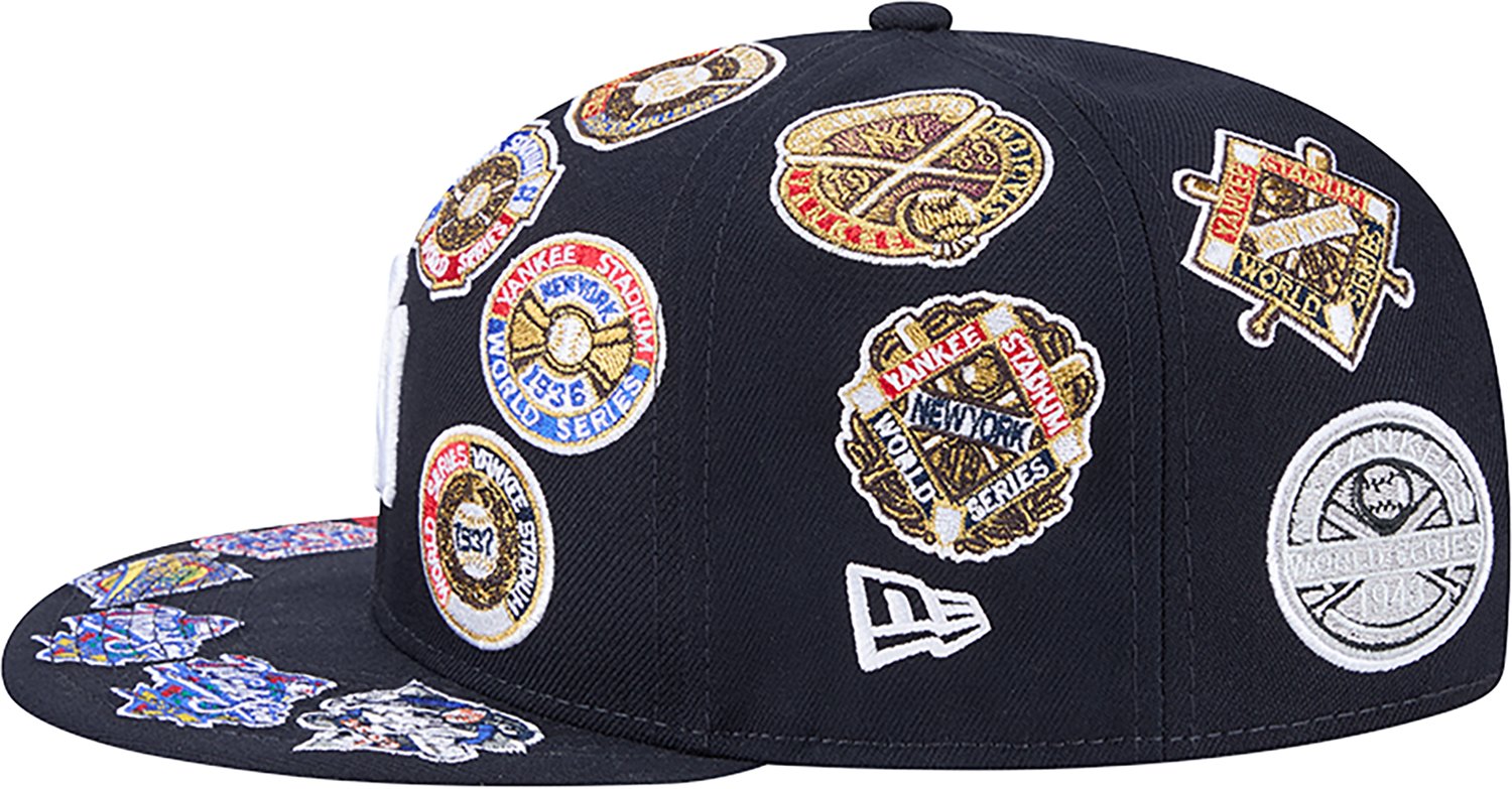 New Era Men's New York Yankees Allover Logo 9FIFTY Cap - view number 5