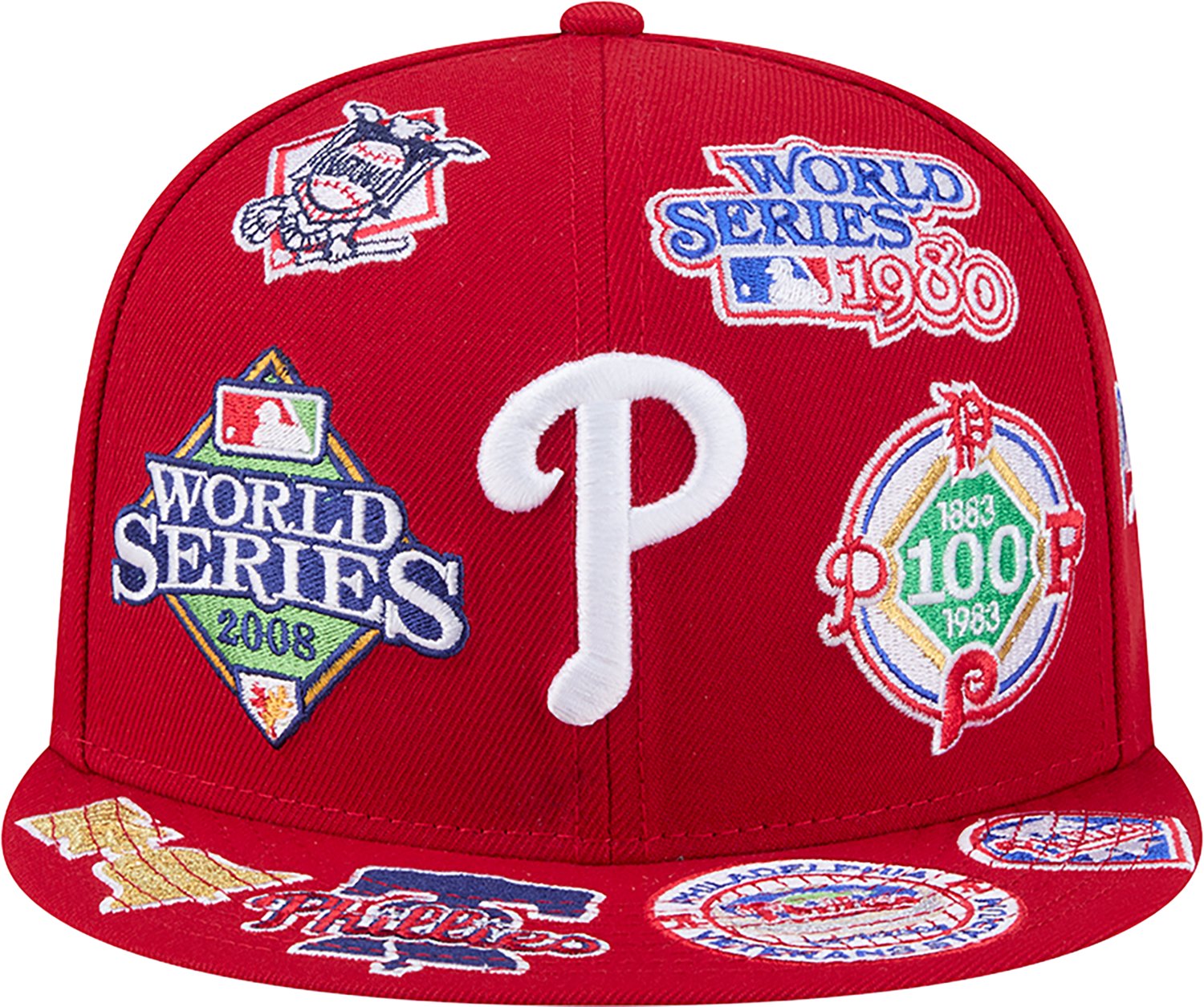 New Era Men's Philadelphia Phillies Allover Logo 9FIFTY Cap - view number 2