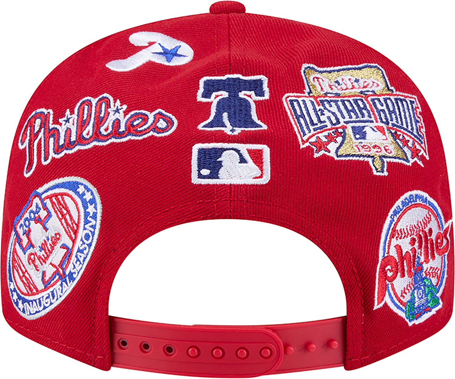 New Era Men's Philadelphia Phillies Allover Logo 9FIFTY Cap - view number 6
