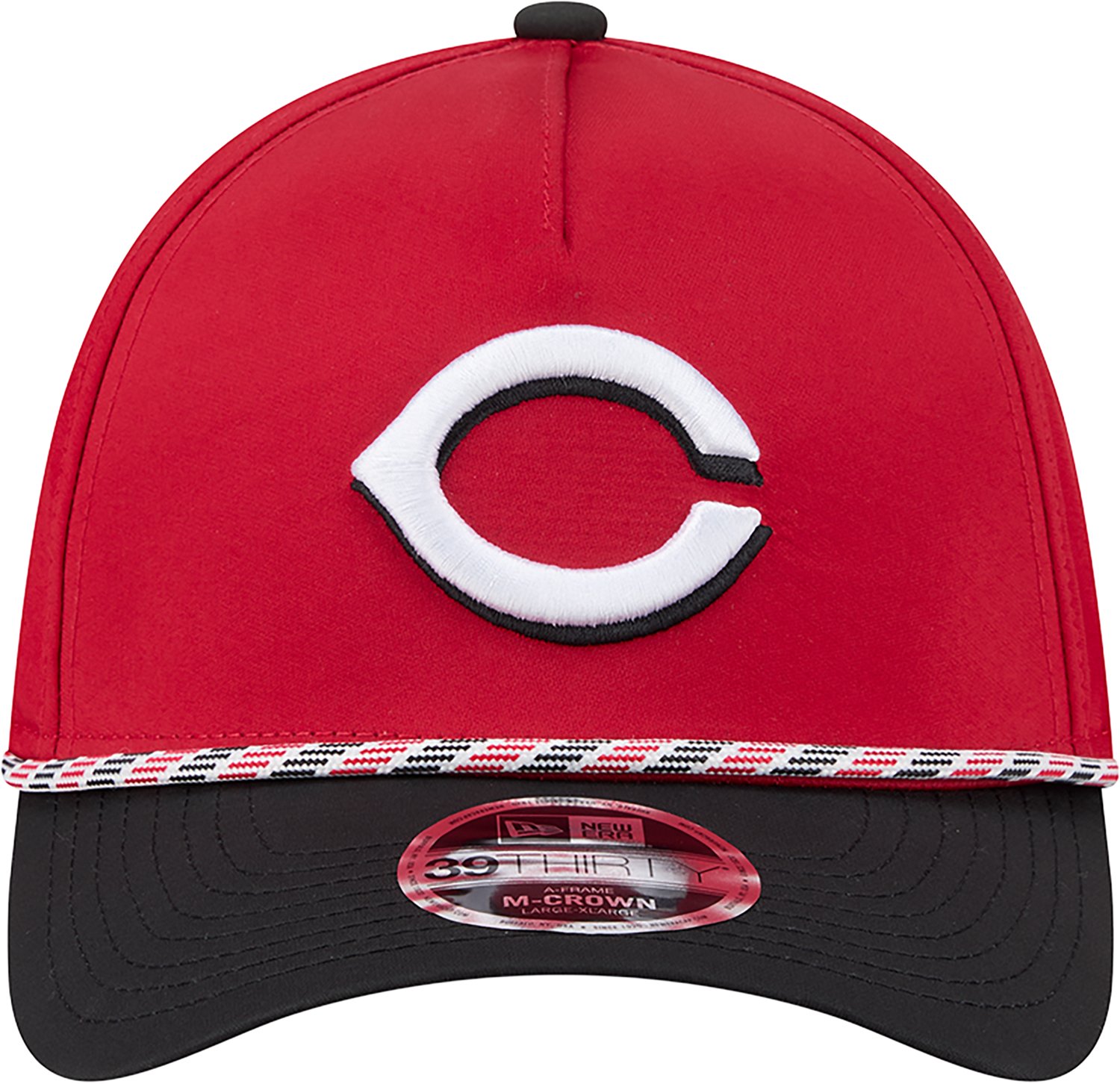New Era Men's Cincinnati Reds 39THIRTY MC AF Rope Cap - view number 2