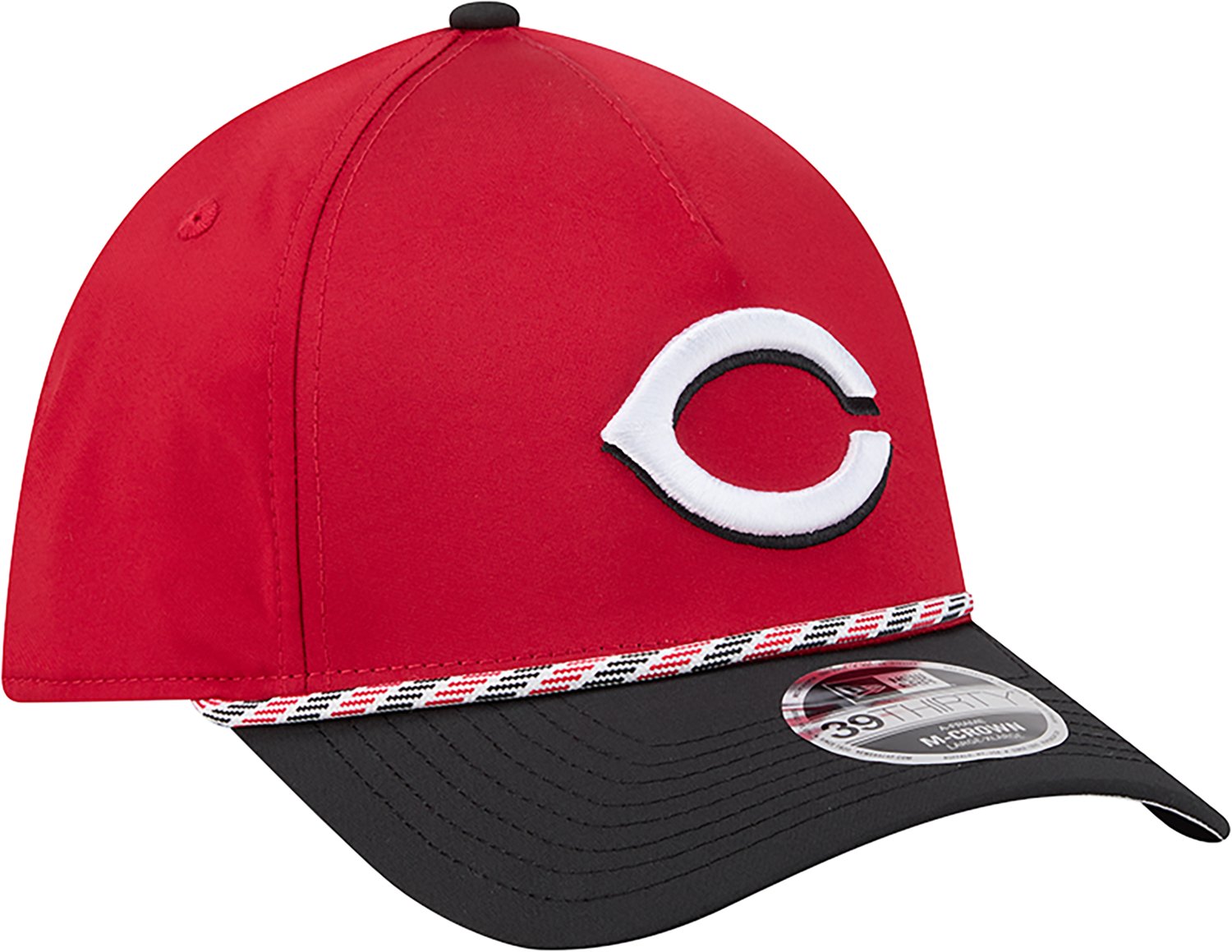 New Era Men's Cincinnati Reds 39THIRTY MC AF Rope Cap - view number 3