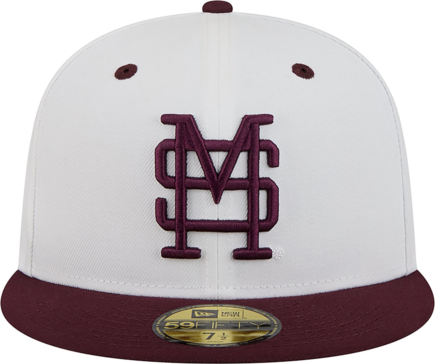 New Era Adults' Mississippi State Bulldogs Baseball On Field 59FIFTY Cap - view number 2