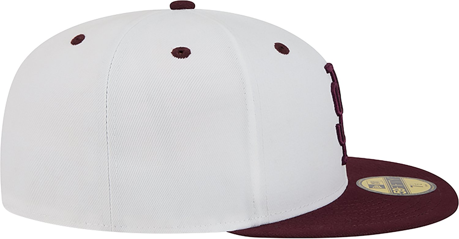 New Era Adults' Mississippi State Bulldogs Baseball On Field 59FIFTY Cap - view number 4