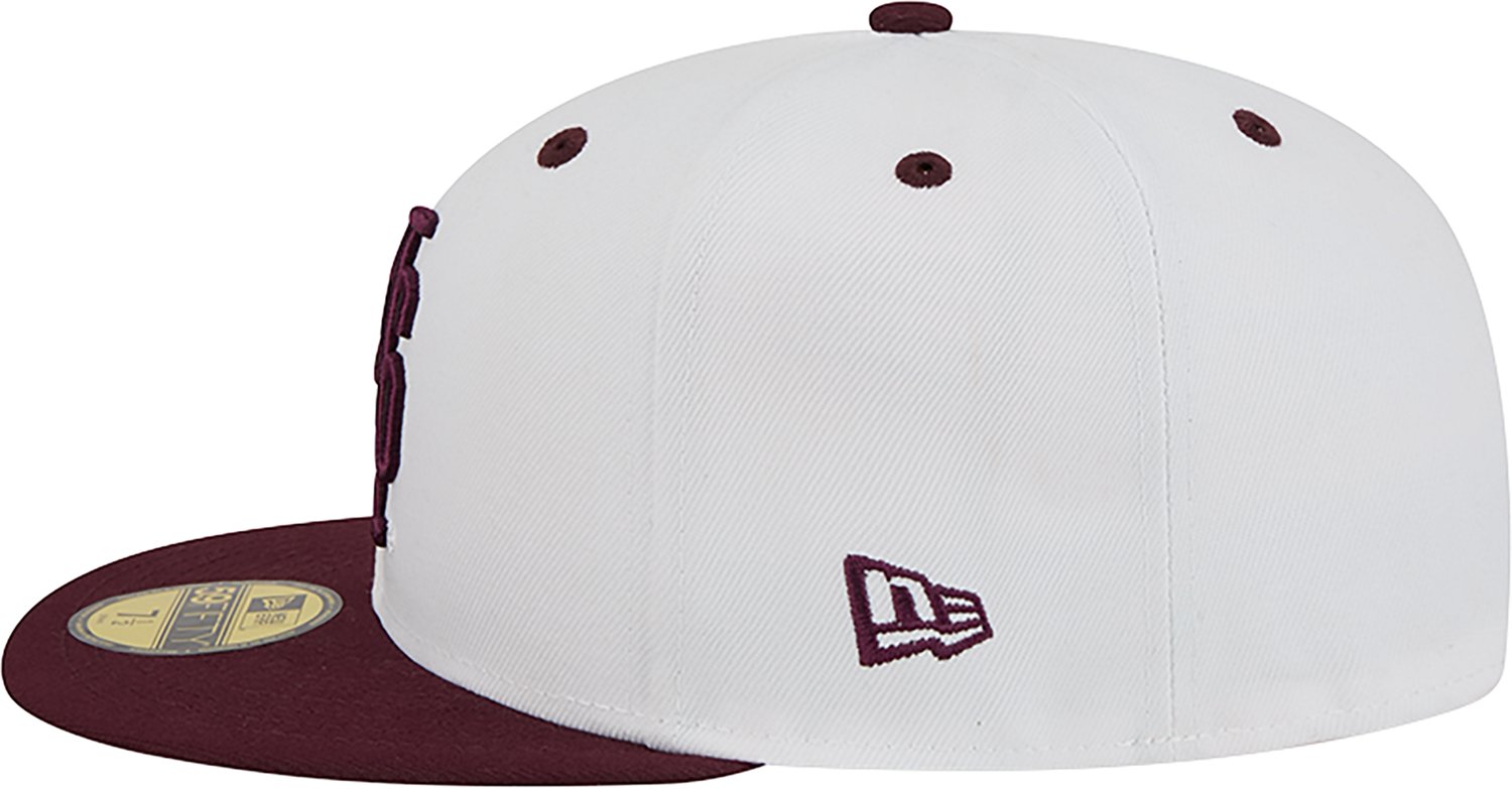New Era Adults' Mississippi State Bulldogs Baseball On Field 59FIFTY Cap - view number 5