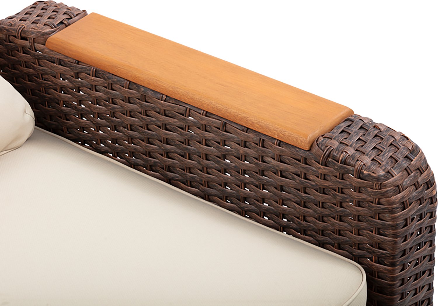 Teamson Home Wicker Recliner 3-piece Set - view number 6