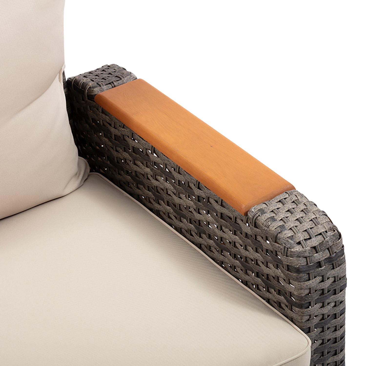 Teamson Home Wicker Recliner 3-piece Set - view number 6