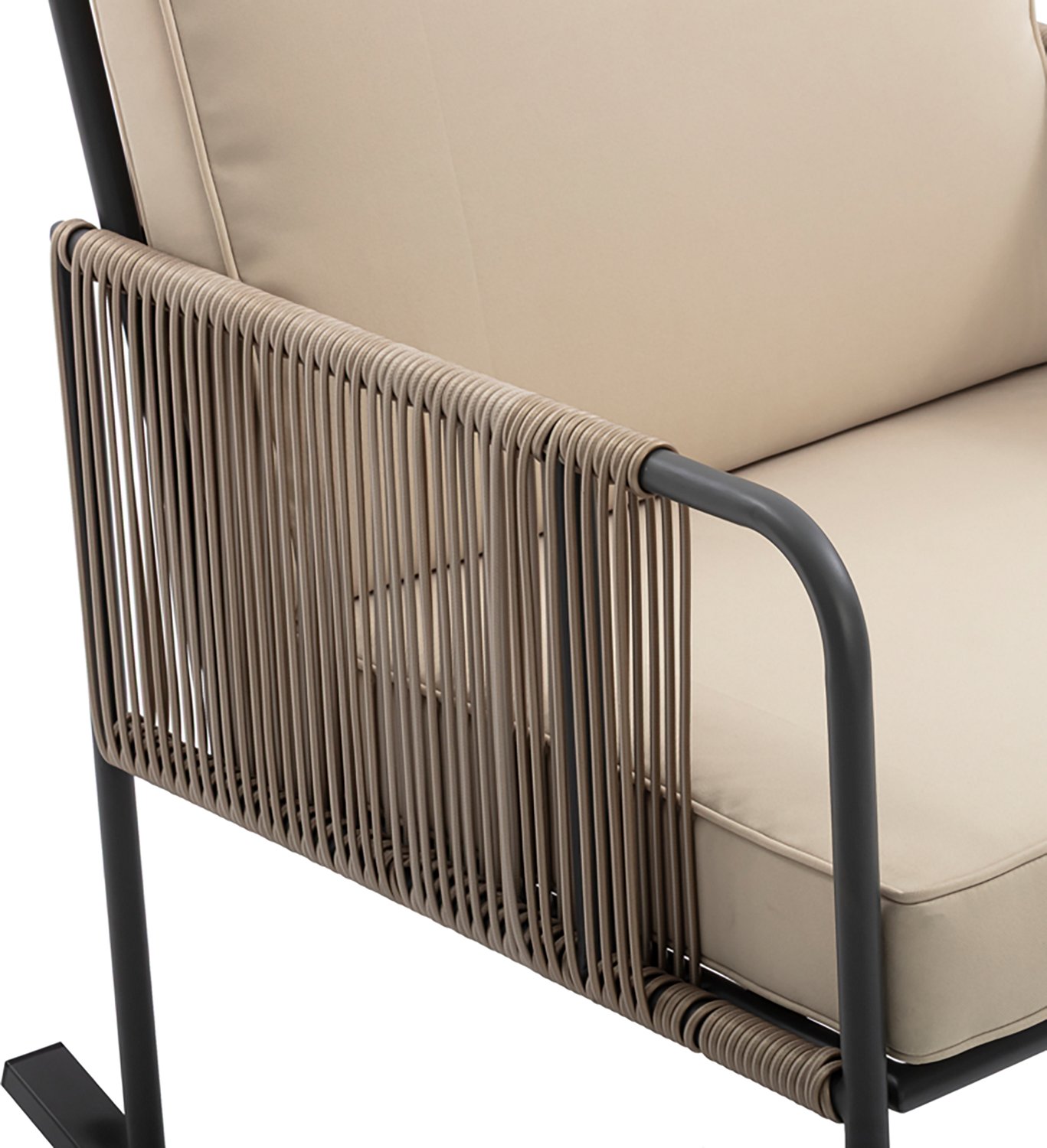 Teamson Home Steel Frame Rocking Chair Conversation 3-piece Set - view number 6