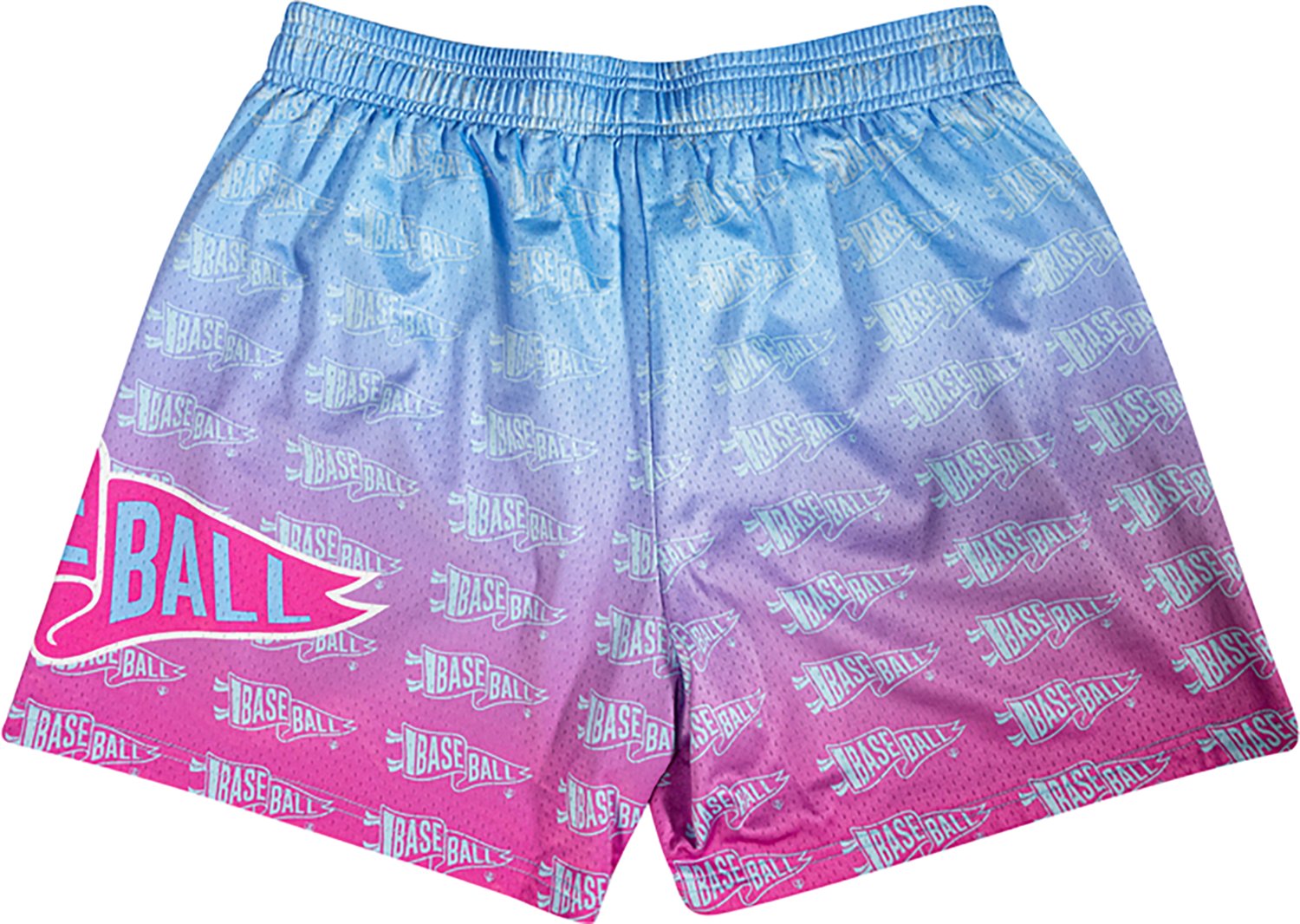 Baseball Lifestyle 101 Men's Pennant Gradient Shorts 5 in - view number 2
