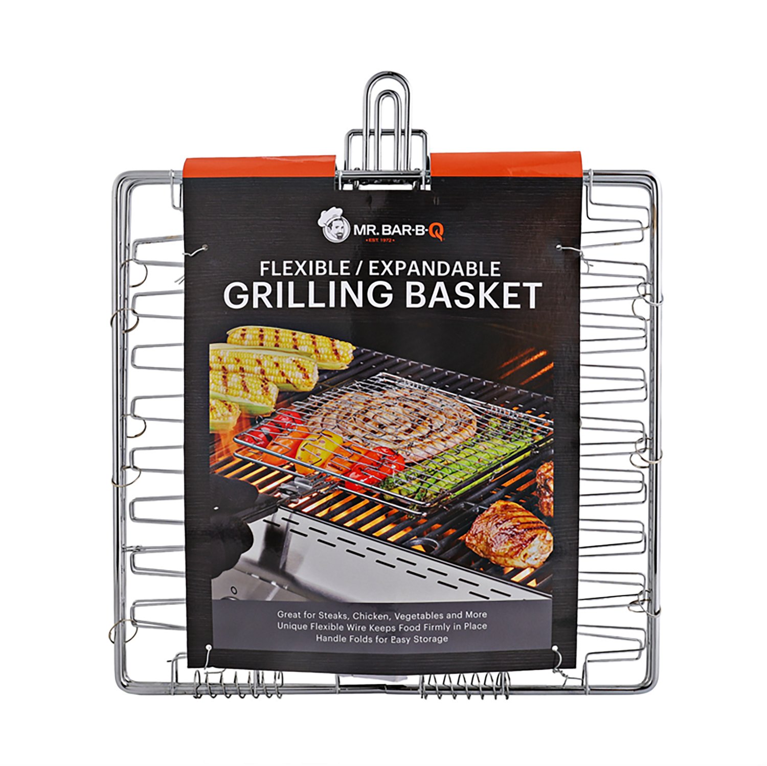 Mr. Bar-B-Q Flex Basket with Folding Handle - view number 3
