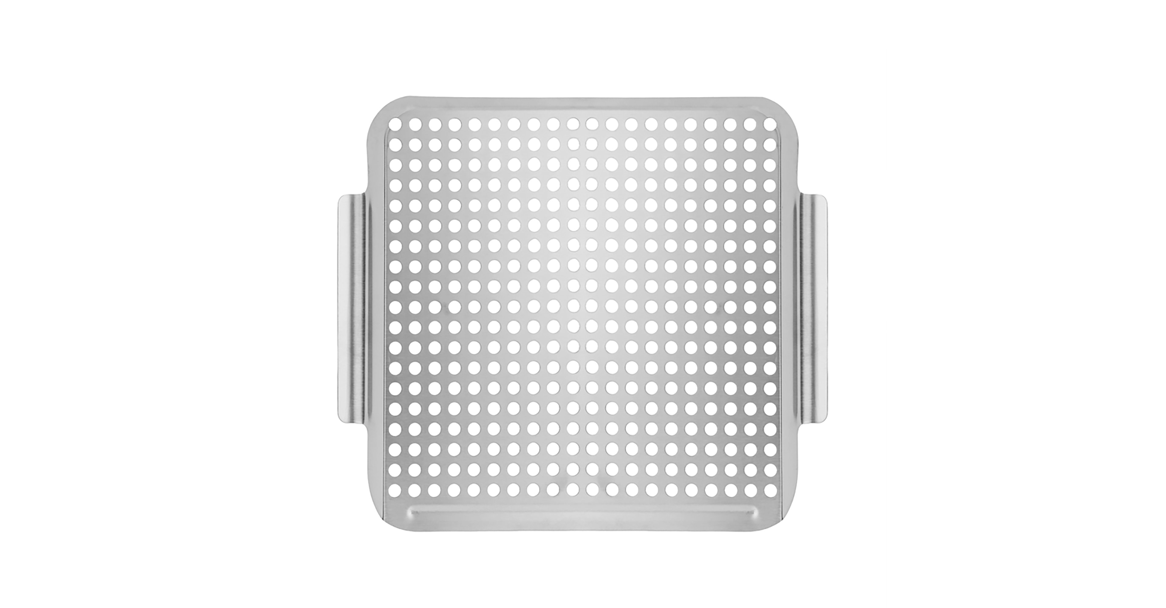 Mr. Bar-B-Q Stainless Steel 12 in x 12 in Topper
