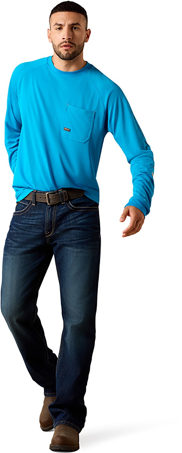Ariat Men's Rebar HeatFighter Long Sleeve T-shirt - view number 3