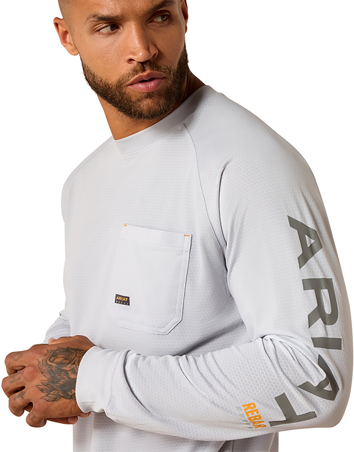 Ariat Men's Rebar HeatFighter Long Sleeve T-shirt - view number 4