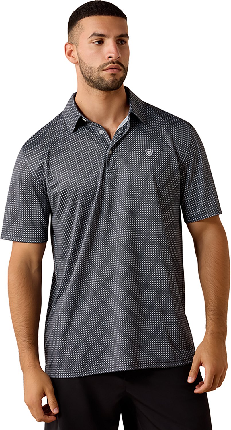 Ariat Men's Allover Print Polo Shirt
